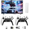 2026 M15 Retro Gaming Stick Pro, 4K Video Game Console with 40,000+ Games, 23 Emulators & Plug-and-Play TV Support, Dual Wireless 2.4G Wireless Controllers (64, GB)