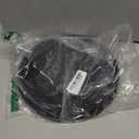 Silicone Bathroom Tray Round Vanity Tray Decorative Soap Holder Kitchen Countertop Organizer Coffee Table Decor for Candle, Perfume, Plant, 10 Inch, Black