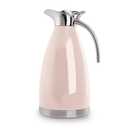Sumerflos 68 Oz Stainless Steel Coffee Thermal Carafe/Double Walled Vacuum Thermos Insulated / 12 Hour Heat Retention / 2 Liters (Pink)