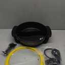 Food Party Electric Hot Pot with Divider Hotpot Pot Electric Hopot Cooker Shabu Shabu Pot 110V 1200W Non-Stick 6-Quart BPA FREE Fondue Chinese Hot Pot