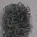 100 Pcs Gutter Light Hooks Outdoor Metal Gutter Clips Orkscrew Shaped Hanging String Lights Hooks for Christmas Halloween Decoration