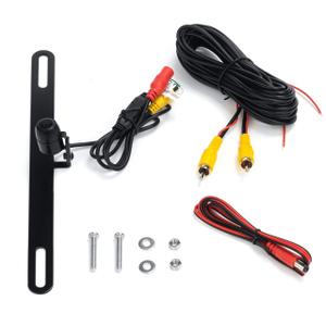 Universal Mount Backup Camera with Parking Lines (Black)