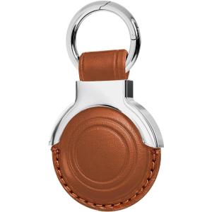 Genuine Leather All-in Package for Airtag Holder Designed for Apple for Airtags Keychains.Compact Design with Key Rings r for Added Convenience and Protective Casing for Airtag (Vintage Color (A4-Vintage Color V2.0)