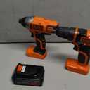 BLACK+DECKER 20V MAX Cordless Drill and Impact Driver, Power Tool Combo Kit with Battery and Charger (BD2KITCDDI)