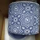 Decorative Cement Flowerpot Succulent Planting Pot of Pots Home Flower Live Succulents Blue