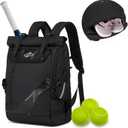 UMGG Tennis Bag Tennis Backpack for Women Men Holds 2 Rackets with Shoe Compartment, Large Pickleball Backpack Hold Tennis Racket, Pickleball Paddles, Badminton Racquet