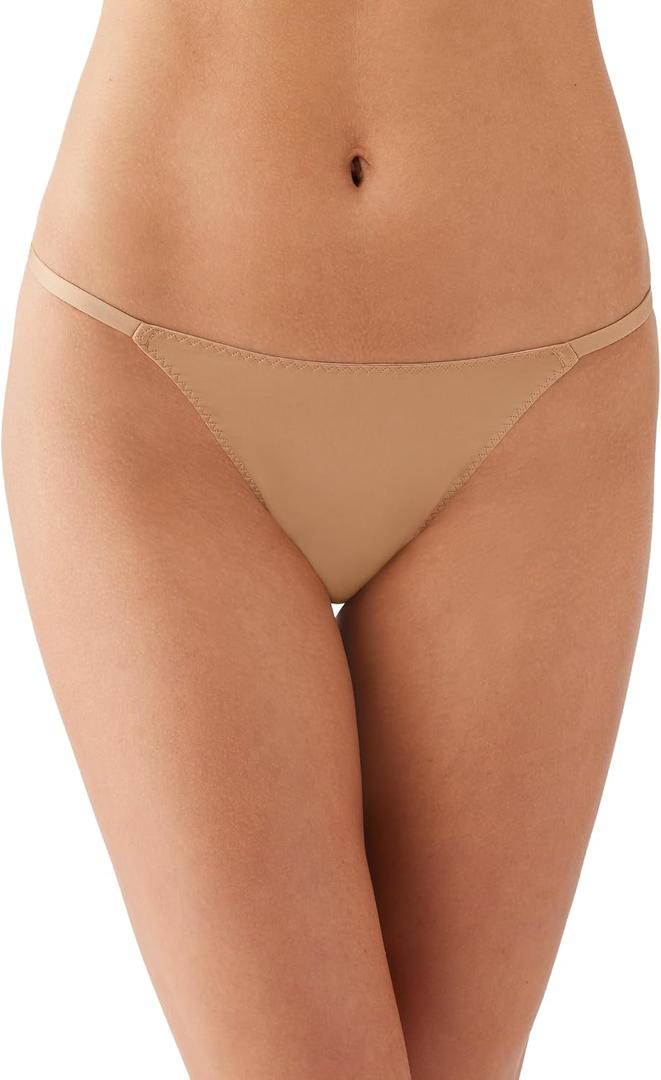b.tempt'd Women's Spotlight Hikini Panty (X-Large, Chai)