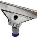 heyous Gray Extra Wide Blow Nozzle 2 Part Plug 8MM Compressed Air Water Oil Flat Combed F Nozzle Tip for Garden Irrigation High Pressure Systems Cleaning Equipment