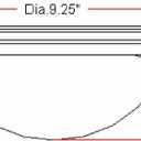 Design House Millbridge Dome 9-1/4 Inch Diameter Indoor Ceiling Light Fixture, for Bedroom, Hallway, Closet & Dining Room, Alabaster Glass, Oil Rubbed Bronze, 514539