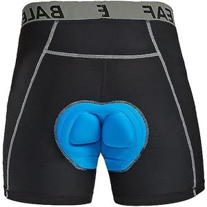 baleaf Men's 3D Padded Bike Shorts Cycling Underwear MTB Liner, L