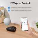Broadlink RM MAX Smart Home Hub, Wi-Fi & BLE Universal Remote for IR/RF Devices, Compatible with Alexa & Google Home, Easy Setup, RF Hub for TV, AC, Blinds