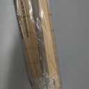 UNISHADES 100% Blackout Cordless Bamboo Roman Shades 31×64 in Papara Carbon