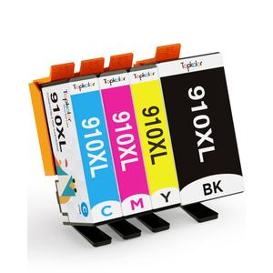 Acaves 250XL 251XL Ink Cartridges Replacement for Canon 250 and 251 Cartridges Work with MX922 Printer, 5 Pack