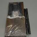 GHWIE Corner Shelf Organizer, 3 Tier Bamboo Kitchen Countertop Rack for Living Room, Office, Bookshelf Display Shelves, Space Saving Storage Shelves, Rustic Brown