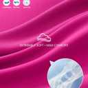 Viodia Golf Skirts for Women with Shorts High Waisted Tennis Skorts with 4 Pockets Lightweight Athletic Skort (Pink, S)