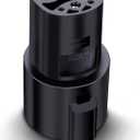 Lectron J1772 to Tesla Adapter 80 Amp (250V) - EV Charging Adapter Compatible with Tesla Model S/3/X/Y/Cybertruck and All Electric Vehicles in The NACS Alliance (Black)