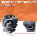 56mm Big Bore Cylinder Piston Gasket Kit for Stihl MS660 066 MS640 MS650 064 Chainsaw Replacement Parts Nikasil Coated
