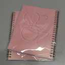 2 x Rileys & Co 2025 Deco Weekly Planner - Annual Weekly & Monthly Agenda Planner, Jan - Dec 2025, Flexible Cover, Notes Pages, Twin-Wire Binding (6 x 8-Inches, Pink)