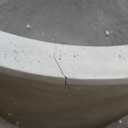 Kante 18 Inch Dia Round Concrete Planter, Indoor Outdoor Large Plant Pot with Drainage Hole and Rubber Plug for Home Patio Garden, Weathered Concrete