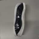 STQ Women's Slippers Indoor with Slip on Cozy House Shoes Non Slip Warm Loafers (Black)