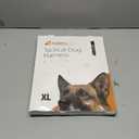 AUROTH Tactical Harness for Large Dogs No Pull Adjustable Pet Harness Reflective K9 Working Training Easy Control Military Service Pet Vest Army Yellow XL (XL(Neck:20-31",Chest:26-42"),75-135 lbs)