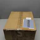 2-Tier Rolling Utility Cart with White Shelves and White Metal Frame, Industrial Mobile Storage Trolley on Wheels for Kitchen, Office, Bathroom, Living Room