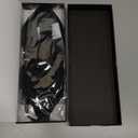 MZOO Luxury Sleep Eye Mask for Side Sleeper Men Women, Zero Eye Pressure 3D Sleeping Mask, Light Blocking Patented Design Night Blindfold, Soft Eye Shade Cover for Travel, Black