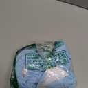 B2prity Women One Piece Swimsuit Ruffle Sleeve V Neck Monokini Cutout Tummy Control Bathing Suit for Vacation (X-Large, Ribbed, Light Blue)