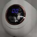 72W UV LED Nail Lamp, 2026 New Upgrade UV Light for Gel Nails with 18 Beads, 3 Timer Nail Dryer, LCD Display, Auto Sensor, Professional Nail Lamps for Gel Polish  Perfect Christmas Gifts, White Lamp