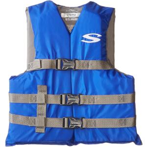 Stearns Kids Life Vest, USCG Approved Type III Life Jacket for Children Under 90lbs, Youth PFD for Boating, Swimming, Watersports, Pool, Beach, & More (Blue)