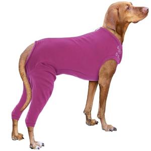 Nanaki Dog Wound Care Shirt, Dog Leg Sleeve To Stop Licking Rear Leg And Abdomen, Doggy Surgery Suit Female Spay,Doggy Onesie For Surgery Female Male, Pet Surgical Recovery Suit Pet Wound Heal Clothes XXL