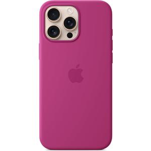 Apple iPhone 16 Pro Max Silicone Case with MagSafe and Camera Control: Lightweight Phone Case, Wireless Charging Compatible, Smooth Matte Finish; Fuchsia