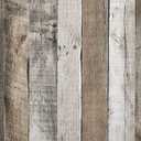 Yun-aeon Natural Wood-Grey Wood Contact Paper Peel and Stick Wallpaper 17.3"x 120"Self Adhesive Removable Vintage Faux Wood Wall Paper Plank Shelf Home Decoration Kitchen Counter Cover Use