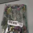 Duovlo 7 Branch 21 Mini Rose Heads Artificial Flowers Bouquet Wedding Home Office Decor,Pack of 2 (2 PCS Purple)