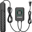 Aquarium Heater, 100W/200W/300W/500W Adjustable Fish Tank Heater with Intelligent Digital LED Controller, Overheating and Out of Water Protection for Freshwater and Saltwater Tanks (300W for 40-75 Gallon)