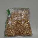 African Lace Fabric 5 Yards French Tulle Fabric 3D Sequin Crochetwork Embroidery Crochetwork Fabric Suitable for Wedding/Party/Everyday Sewing (Crimson Gold)