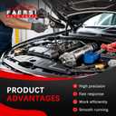 FAERSI Mass Air Flow Meter Sensor MAF 74-50011 XF2F12B579BA Replacement for Ford Mustang 2001-2004 Focus for Mazda 01-03 B3000 B4000 Trubute for 99-03 Explorer 01-03 Ranger,99-06 Mercury 3.0L 3.8L