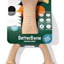 BetterBone - Medium Density - Ideal for Moderate to Strong Chewers - All-Natural, Nylon-Free Dog Chew Toys - Non-Toxic, Promotes Dental Health, Splinter-Resistant, Sustainably Made (Large)