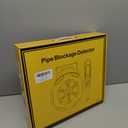 Pipe Blockage Detector Locators-Sensor - Water Pipe Wall Scanner 30M Pipeline Detector Metal PVC Water Pipes Clogging Tool