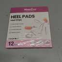 Heel Grips Pads for Loose Shoes - Welnove 12-Pair Heel Inserts Back of Heel Protect, Heel Inserts Blisters Pain, Rubbing, Prevent Slip, Fit Shoes, Boots, Sandals, High Heels, Men Women, Incarnadine