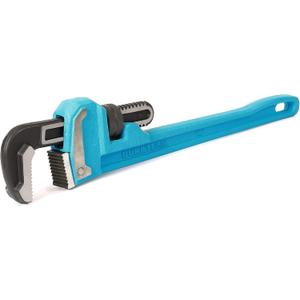 DURATECH 18-Inch Heavy Duty Pipe Wrench, Adjustable Plumbing Wrench, Malleable Cast Iron Handle, Exceed GGG standard