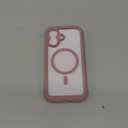 Miracase for iPhone 17 Case 6.3'', Full-Body Military Grade Drop Protection Outdoor Phone case with Built-in Glass Screen &Camera Control,Easy Installation,No Gap,Compatible with MagSafe, Pink