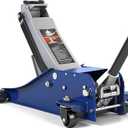 Jack Boss 3 Ton Floor Jack, Hydraulic Car Jack, Low Profile with Dual Pumps, Quickly Lift Steel Service Jack (6600lbs)