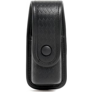 OC/Mace Spray Holder for Duty Belt MOLLE Vest MK3/MK4 Holster Molded Nylon Case for Pepper Gel Canisters Self Defense Can Pouch Carrier w/Top Flap Snap Closure for Police Security LE CO