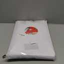 Red Blue Gnome American Flag 4PCS Shower Curtains Set with Toilet Lid Cover Non-Slip Rugs, Independence Day Waterproof Shower Curtain Set for Bathroom with 12 Hooks 66x72 in