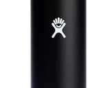 Hydro Flask Water Bottle - Insulated Stainless Steel - Non Spill, Leakproof in 24 Oz Black