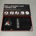 ALLOLO Red Light Therapy for Body, 3 in 1 LEDs Red Light Therapy Belt with Timer Remote Control, 660nm 850nm Infrared Light Therapy Pad for Body Waist Shoulder Knee, 12.6" x 6.3" Large Area