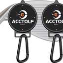 2Pack Magnetic Golf Towel Clip, Magnetic Clip for Golf Towel, Golf Magnetic Clip for Golf Cart, Clubs or Golf Hub, Removable Industrial Magnetic Accessories