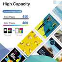275 XL 276 XL Value Pack Replacement for Cannon Ink 275 276 for Canon 275 and 276 Ink Cartridges Compatible to PIXMA TS3722 TR4700 TR4720 TS3522 TS3500 TS3520 TS3720 TR4722 (2 Pack)