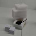 Candle Warmer Lamp Adjustable Timer - Electric Flower Glass Candles Warmers Adjustable Height Dimmable Vintage Base Modern Wax Candles Top Warmers for Small Jar Scented Wax Melts (Transparent)